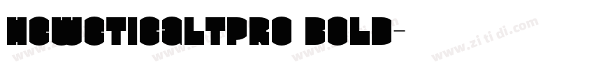 HeweticaLTPro Bold字体转换